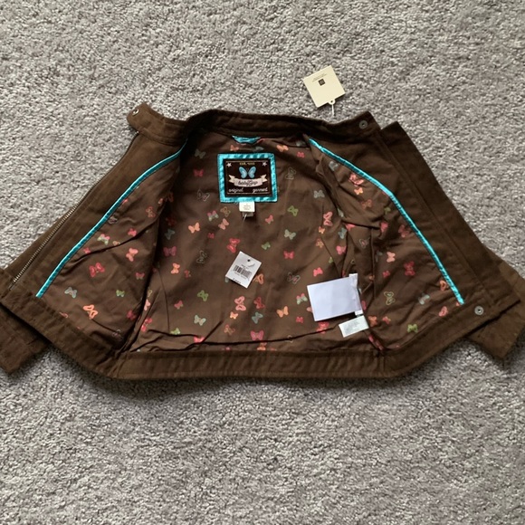 NWT Suede Moto Jacket unisex - Picture 4 of 7